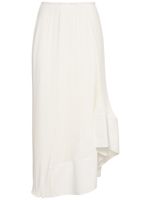 Pleated High Waist Midi Skirt