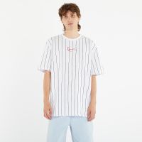 T-shirt Karl Kani Small Signature Pinstripe Tee White/ Black M