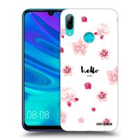 Silikónový čierny obal pre Huawei P Smart 2019 - Hello there