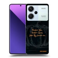 Silikónový čierny obal pre Xiaomi Redmi Note 13 Pro+ 5G - Pumpkin