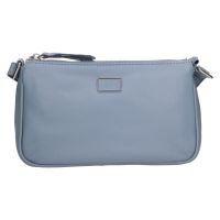 Női bőr crossbody táska Lagen Elara - kék