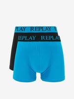 Replay Boxershorts 2 Stück Blau