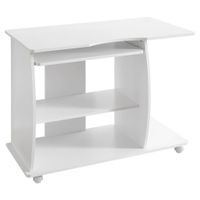 MID.YOU PC STÔL, biela, 50/90/71 cm