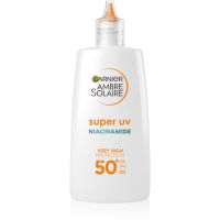 Garnier Ambre Solaire Super UV ултра лек защитен флуид против несъвършенства на кожата SPF 50+ 40 мл.