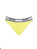 VIVID Bikini donji dio 'Mix&Match'  limun / crna / bijela