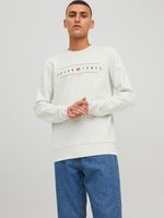 Jack & Jones Flag Sweatshirt Weiß