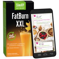 FatBurn EXTREME + Ghid de slăbire GRATUIT| Arzător termic de grăsimi 3-în-1: 1000 mg L-carnitină, 1000 mg yerba mate și 700 mg guarană | SlimJOY