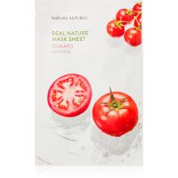 NATURE REPUBLIC Real Nature Tomato Mask Sheet платнена маска с освежаващ ефект 23 мл.