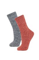 DEFACTO Women's 2-Pack Winter Socks