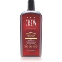 American Crew 3 in 1 Ginger + Tea 3 в 1 шампунь, кондиціонер та гель для душу для чоловіків 1000 мл