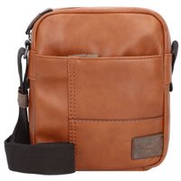 CAMEL ACTIVE Torba preko ramena 'Laos'  konjak / siva / crna