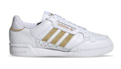 adidas Continental 80 Stripes Ženy - Tenisky adidas Originals - Bílá - GZ0780-4 - Size: 4