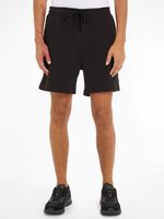 Tommy Jeans Badge Cargo Shorts Schwarz