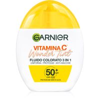 Garnier Vitamin C Wonder Tint lahki tonirani fluid SPF 50+ odtenek Light 40 ml