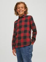 Jack & Jones Gingham Košulja dječja crvena