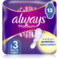 Always Platinum Night Size 3 Binden für die Nacht 12 St.