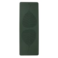 Bodhi Yoga Bodhi PHOENIX csúszásmentes PU jógaszőnyeg 185 x 66 cm x 4mm különböző minták Szín: Bodhi Leaves, forest green (matte)