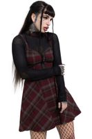 sukienka damska KILLSTAR - Sable Riot - Red/Black M