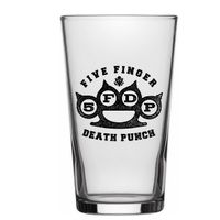 szklanki FIVE FINGER DEATH PUNCH - KNUCKLE LOGO - RAZAMATAZ