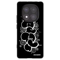 Silikónový čierny obal pre Xiaomi Redmi Note 14 Pro 5G - Throw UP