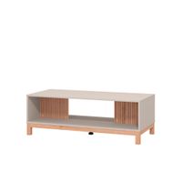 XXXL KONFERENČNÝ STOLÍK, kašmírová, dub artisan, kompozitné drevo, 120,5/55/41 cm