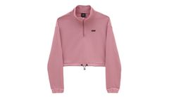 Vans Left Chest Half Zip Hoodie Dámske - Mikiny a mikiny s kapucou Vans - Ružová - VN0A4R97BD5-L - Size: L