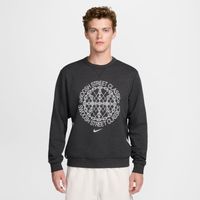 Nike Dri-FIT Standard Issue Basketball Crewneck Black - Pánske - Mikina Nike - Čierne - FZ0682-010 - Veľkosť: L