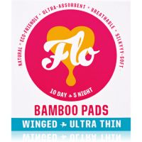 FLO Ultra Thin Bamboo санитарни кърпи дневен и нощен 15 бр.