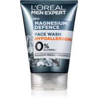 L’Oréal Paris Men Expert Magnesium Defence gel za umivanje obraza za moške 100 ml