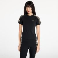 Koszulka adidas Leopard 3-Stripes T-Shirt Black L