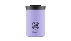 24 Bottles Travel Tumbler Stone Erica 350ml Unisex - Pohár 24Bottles - Fialová - TT_035_414-One-size - Size: One size