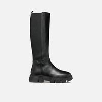 Black women's boots Geox Vilde - Women's