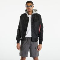 Kurtka Alpha Industries MA-1 TT Hood Black L