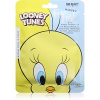 Mad Beauty Looney Tunes Tweety зволожувальнакосметична марлева маска має заспокійливі властивості 25 мл