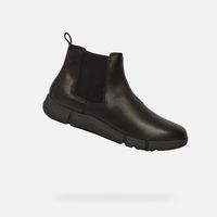 Men's Ankle Boots Black Geox Adacter M - Mens