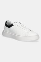 HUGO sneakers Allen barbati, culoarea alb, 50543867
