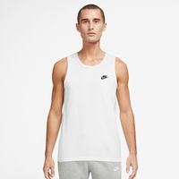 Nike Sportswear Club Tank White - Pánske - Tričko Nike - Biele - BQ1260-100 - Veľkosť: M