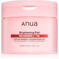 Anua Niacinamide 5% + TXA Brightening Pad тонізувальні патчі для освітлення та зволоження 60 кс