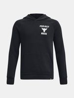 Under Armour Project Rock Sweatshirt Kinder Schwarz