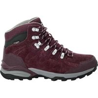 Jack Wolfskin REFUGIO TEXAPORE MID W Дамски туристически обувки, винен, размер