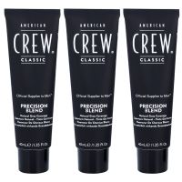 American Crew Classic Precision Blend Haarfarbe für graues Haar Farbton 7-8 Light 3x40 ml