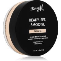 Barry M Ready Set Smooth matujący puder sypki odcień Banana 5 g