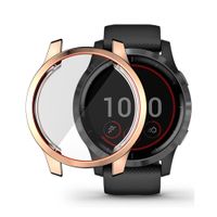 ENKAY zaščitni ovitek Garmin Venu 2 / Vivoactive 4 rožnato zlato