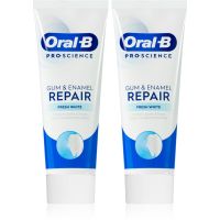 Oral B Gum & Enamel Repair Fresh White паста за зъби за свеж дъх 2x75 мл.