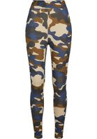 Women's Summer Olive Camo High-Waisted Camo Leggings