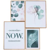 Monee UMELECKÁ TLAČ, krajina a príroda, text, kvety, 67/65 cm