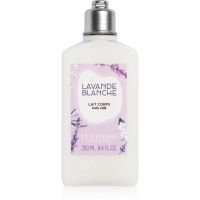 L’Occitane White Lavender upokojujúce telové mlieko 250 ml