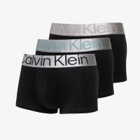 Calvin Klein Reconsidered Steel Low Rise Trunk 3-Pack Black S