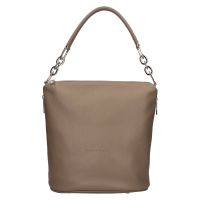 Női bőr kézitáska Facebag Talma - taupe