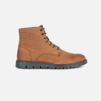 Brown men's ankle boots Geox Ghiacciaio - Men's